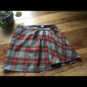 J. Crew School Girl Plaid Skirt